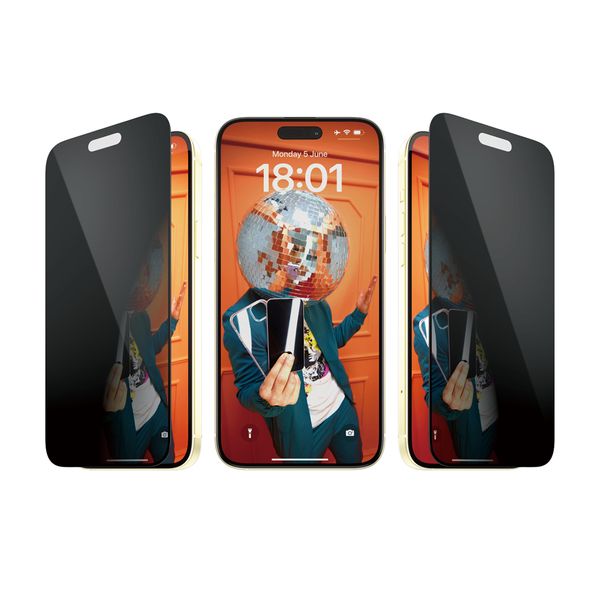 PanzerGlass PanzerGlass Ultra-Wide Fit Privacy iPhone 15 Plus Προστατευτικό Οθόνης