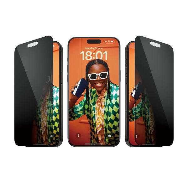 PanzerGlass PanzerGlass Ultra-Wide Fit Privacy iPhone 15 Pro Max Προστατευτικό Οθόνης