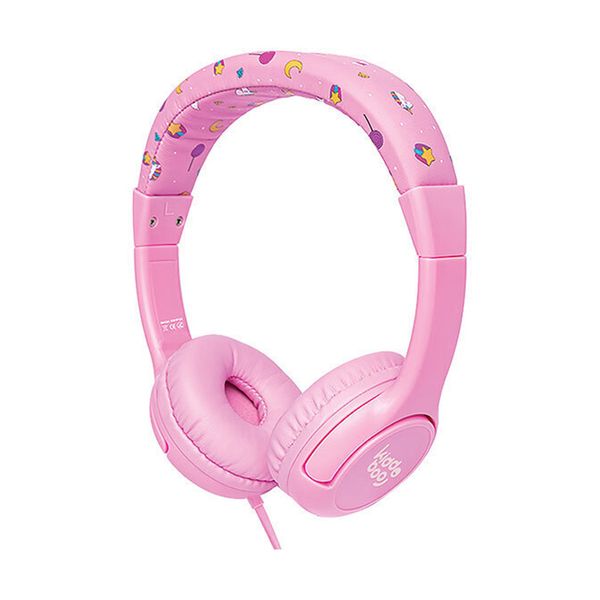 Kiddoboo Kiddoboo Ενσύρματα Pink Ακουστικά Κεφαλής