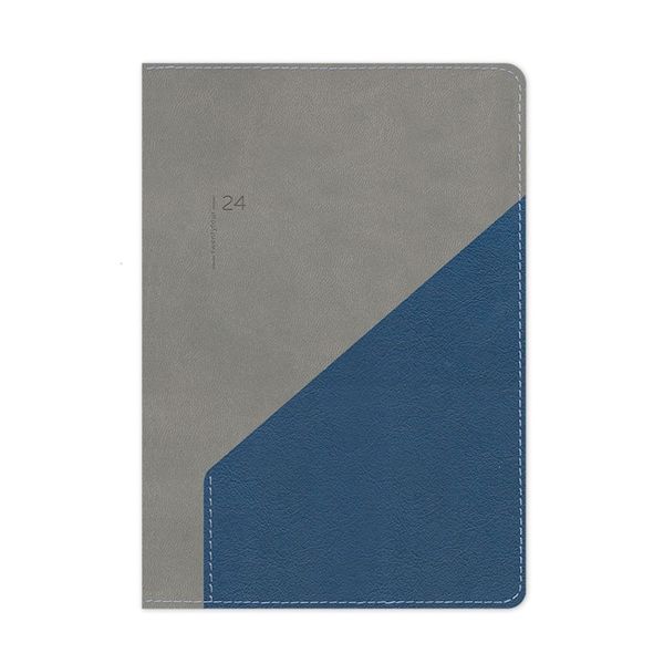 adBook adBook Equal 002 17x25 2024 Grey Blue Ημερολόγιο