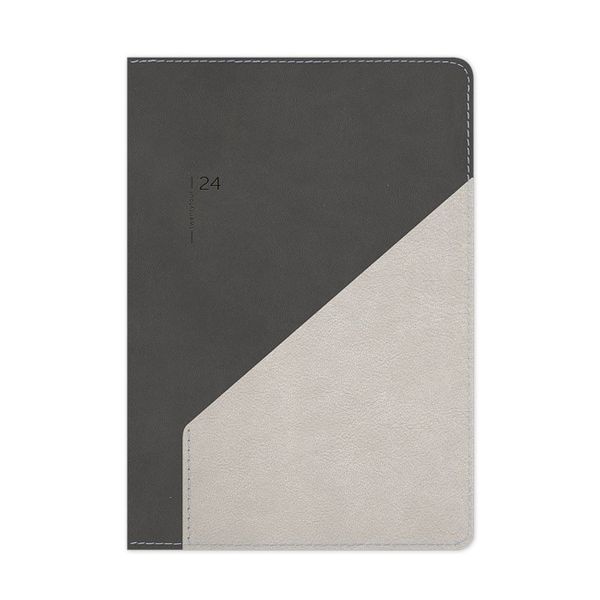 adBook adBook Equal 004 17x25 2024 Charcoal Beige Ημερολόγιο