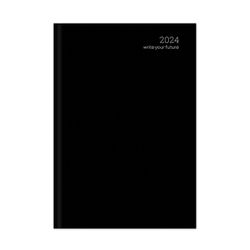 adBook Simple Velvet Edition 19 17x25 2024 Μαύρο