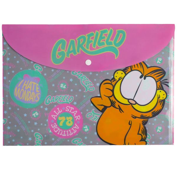 Back Me Up Back Me Up A4 με Κουμπί Garfield 334-91580 Φάκελος