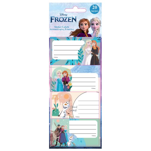 Διακάκης Frozen II 5 Φύλλα 563892 Ετικέτες