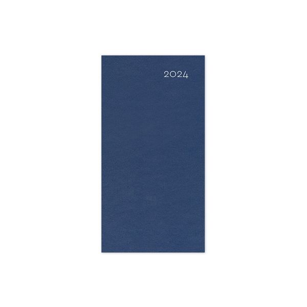 adBook adBook Simple 20 9x17 2024 Blue Navy Ημερολόγιο