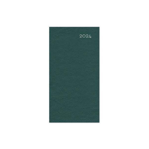 adBook adBook Simple 32 9x17 2024 Green Ημερολόγιο