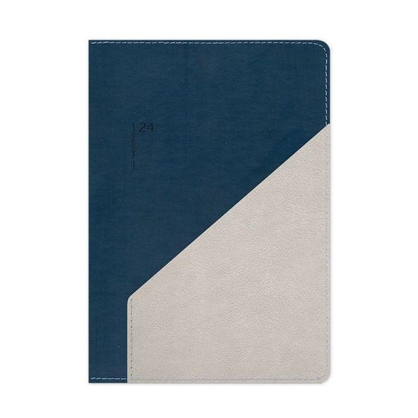 adBook adBook Equal 005 17x25 2024 Blue Beige Ημερολόγιο