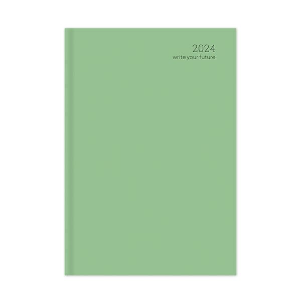 adBook adBook Simple Velvet Edition 33 12x17 2024 Green Ημερολόγιο