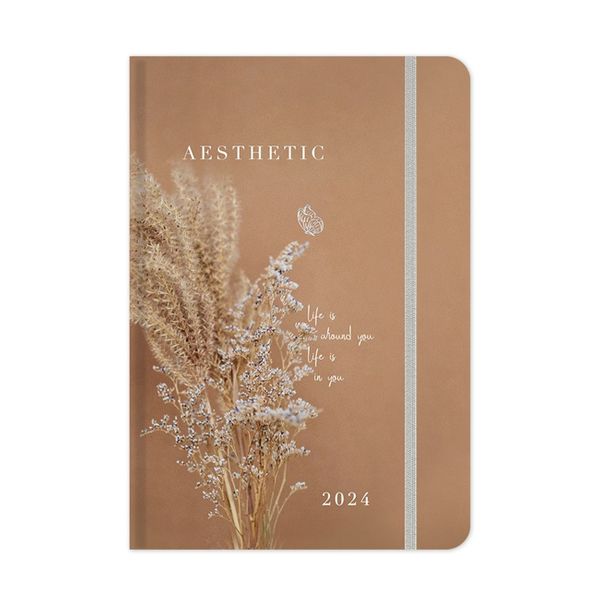 adBook adBook Aesthetic C 14x21 2024 Αποξηραμένα Ημερολόγιο