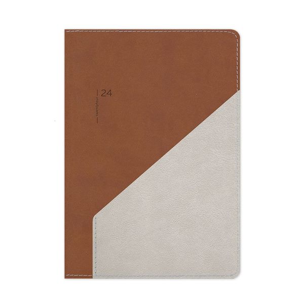 adBook adBook Equal 003 14x21 2024 Tan Beige Ημερολόγιο