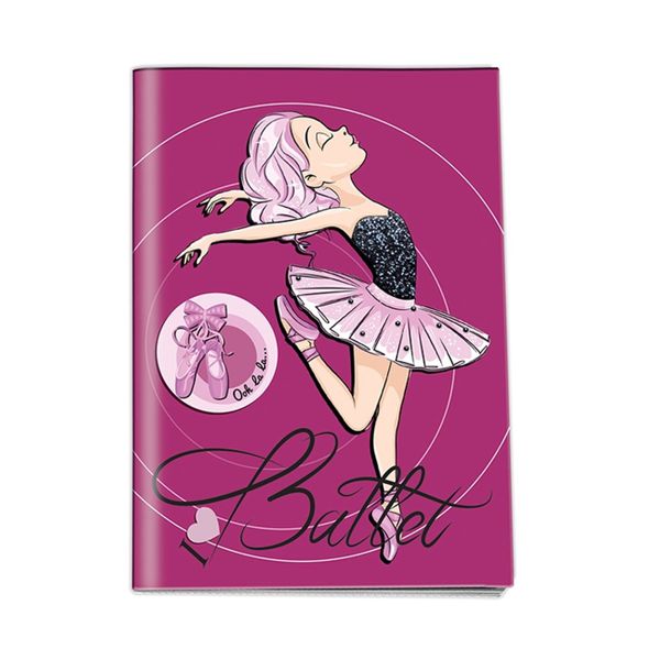 Graffiti Graffiti Ballerina 17x25 50Φ 231002 Τετράδιο