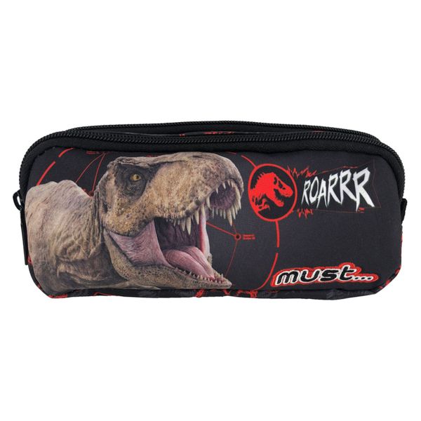 Διακάκης Διακάκης Jurassic Trex 2 Θηκών 21x6x9cm 570926 Κασετίνα