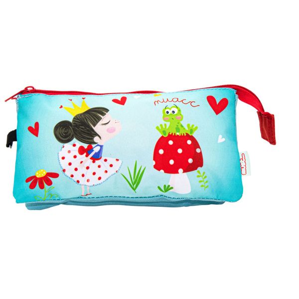 Must Princess With Frog 3 Θηκών 22.5x11.5cm 585087 Κασετίνα