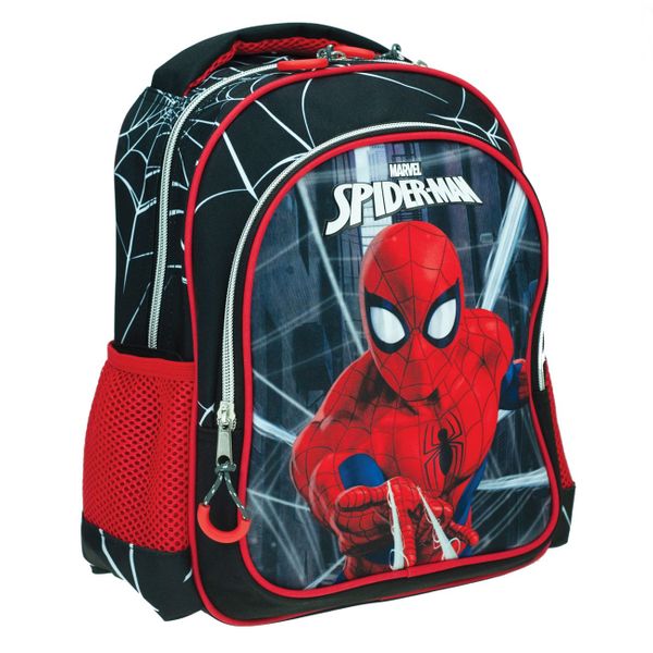 Gim Gim Spiderman Black City 337-05054 Τσάντα Πλάτης