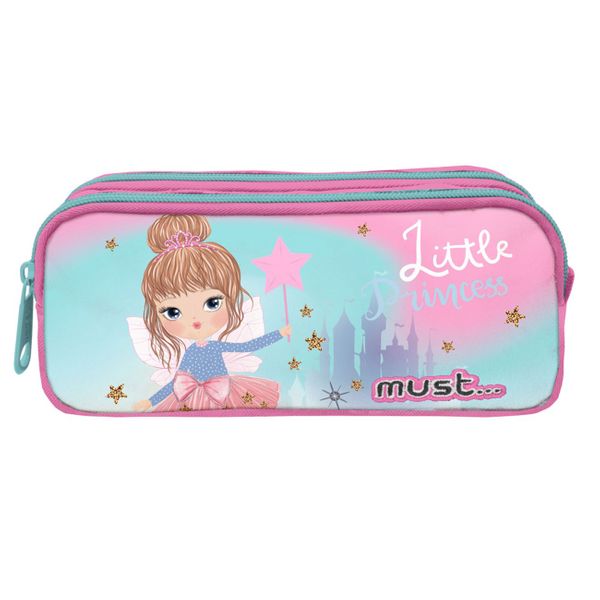 Must Must Energy Little Princess 2 Θηκών 21x6x9cm 585187 Κασετίνα