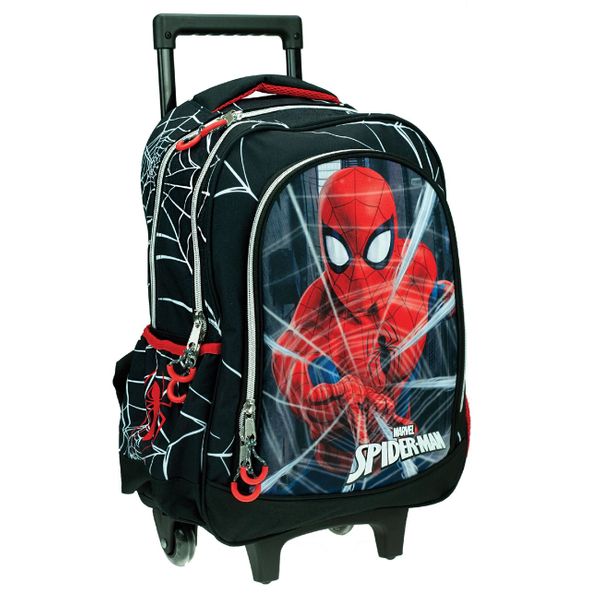 Gim Gim Spiderman Black City 337-05074 Τσάντα Πλάτης