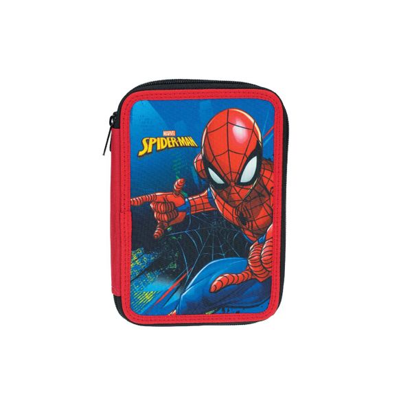 Gim Gim Spiderman Blue Net Διπλή 337-04100 Κασετίνα