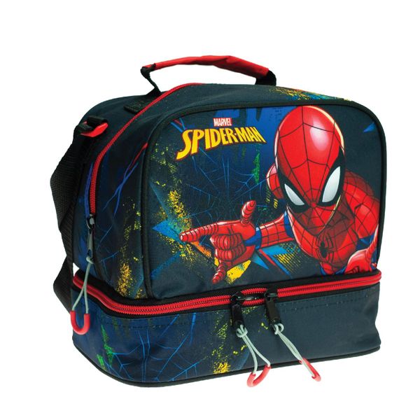 Gim Gim Spiderman Blue Net 337-04220 Τσάντα Φαγητού