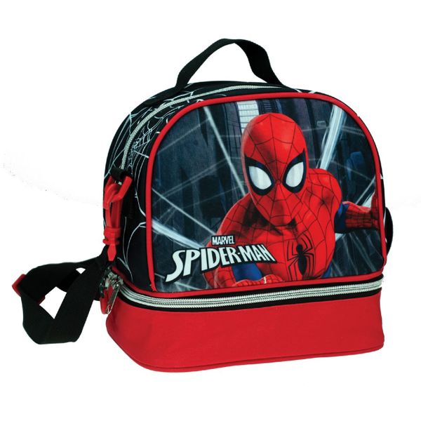 Gim Gim Spiderman Black City 337-05220 Τσάντα Πλάτης