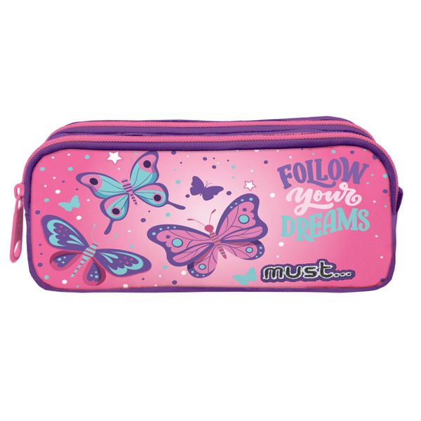 Must Must Energy Follow Your Dreams 2 Θηκών 21x6x9cm 585105 Κασετίνα