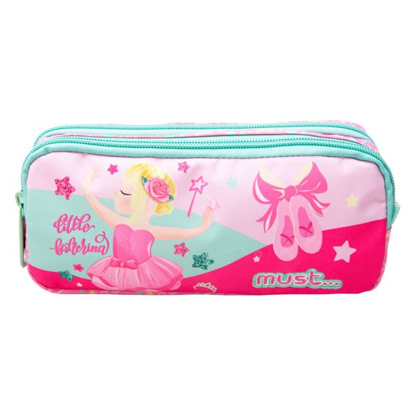Must Must Energy Little Ballerina 2 Θηκών 21x6x9cm 585106 Κασετίνα