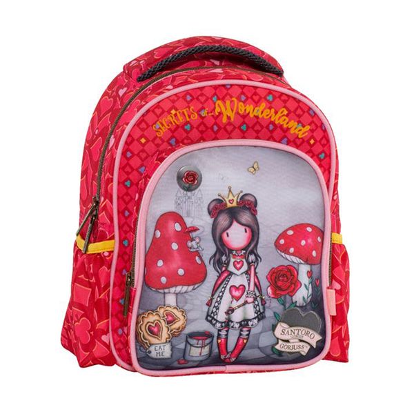 Santoro Red Gorjuss 237291 Τσάντα Πλάτης