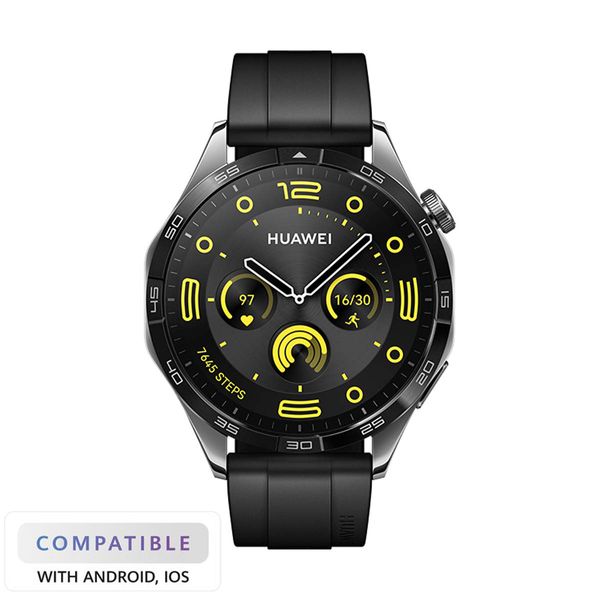 Huawei GT4 Black Strap SmartWatch