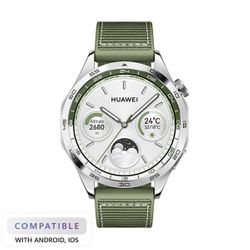 Huawei Watch GT4 Green Woven Strap