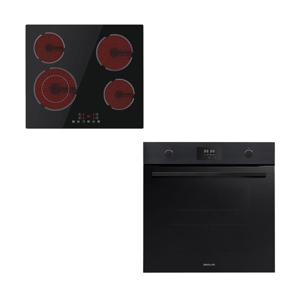 Davoline Davoline DBSA 1073 & HVC6005T Set Εντοιχισμού