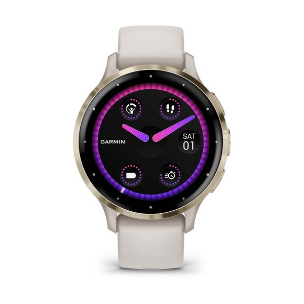 Garmin Venu 3S Gold Ivory SmartWatch