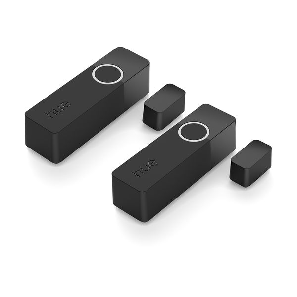 Philips Window And Door Secure Contact Sensor 2 pack Black Smart Home
