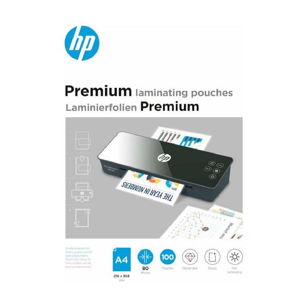 HP 9123 για Α4 - 80M - 100 τμχ. Φύλλα Πλαστικοποίησης