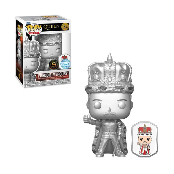 Funko Pop! Funko Pop! Rocks: Freddie Mercury with Pin Special Edition #184 Φιγούρα
