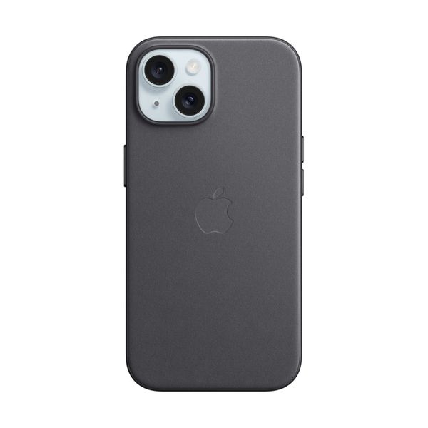 Apple iPhone 15 FineWoven Case with MagSafe Black Θήκη Κινητού
