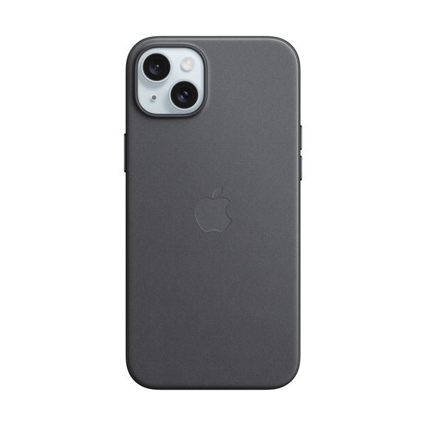 Apple iPhone 15 Plus FineWoven Case with MagSafe Black Θήκη Κινητού