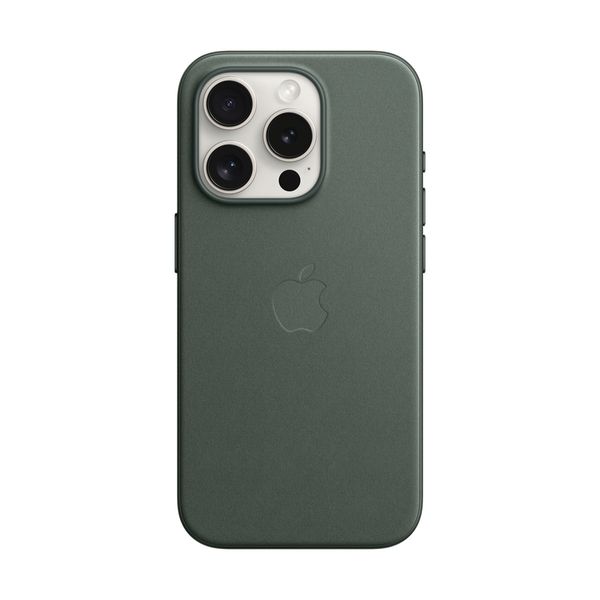 Apple iPhone 15 Pro FineWoven Case with MagSafe Evergreen Θήκη Κινητού