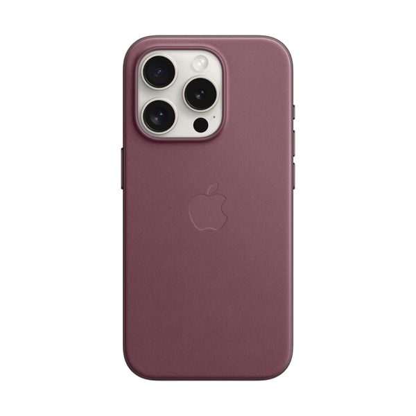 Apple iPhone 15 Pro FineWoven Case with MagSafe Mulberry Θήκη Κινητού