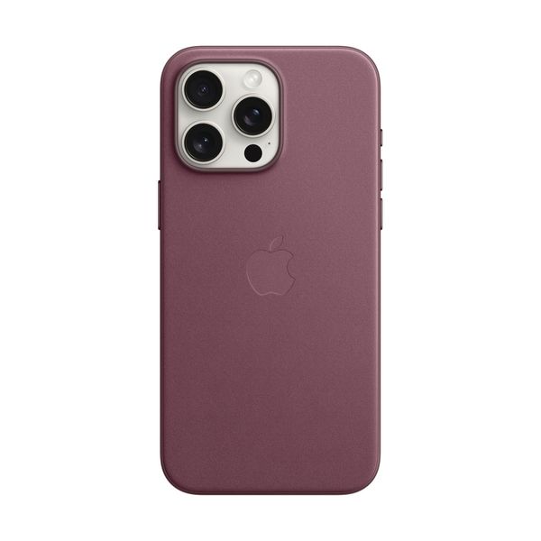 Apple iPhone 15 Pro Max FineWoven Case with MagSafe Mulberry Θήκη Κινητού