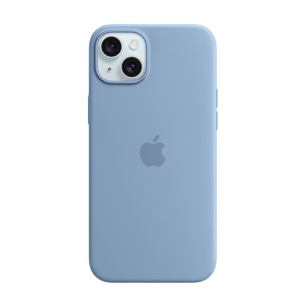 Apple iPhone 15 Plus Silicon Case with MagSafe Winter Blue Θήκη Κινητού