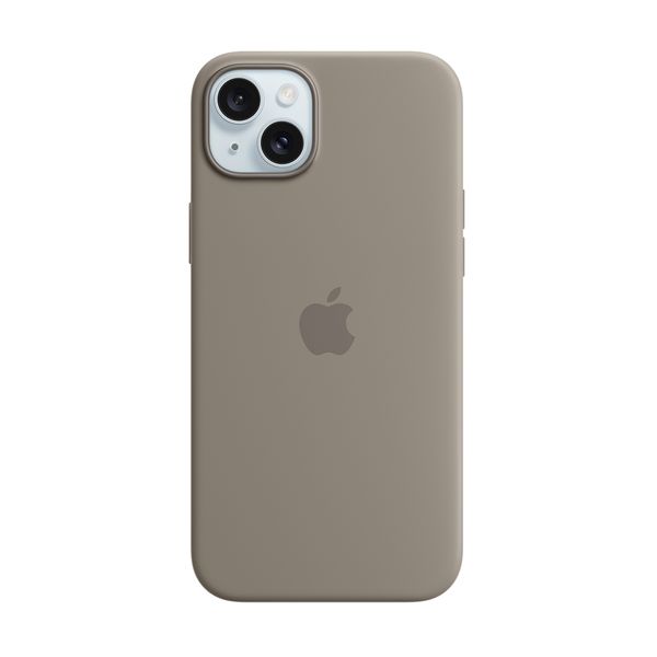 Apple iPhone 15 Plus Silicon Case with MagSafe Clay Θήκη Κινητού