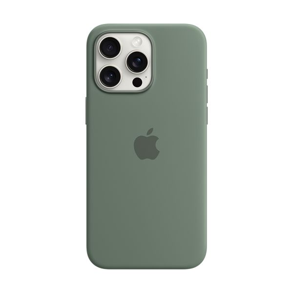 Apple iPhone 15 Pro Max Silicone Case with Magsafe Cypress Θήκη Κινητού