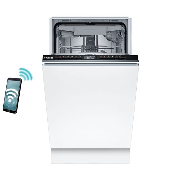 Pitsos DVS61X01 Εντοιχιζόμενο Πλυντήριο Πιάτων 45cm