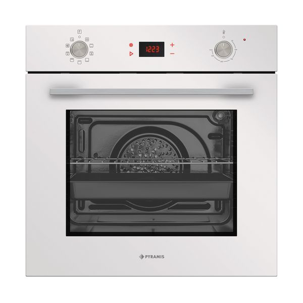 Pyramis PKLED 731065 White Φούρνος Εντοιχιζόμενος