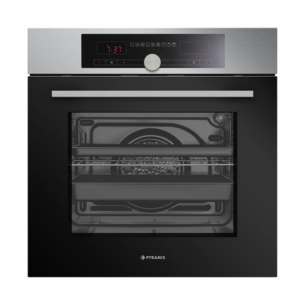 Pyramis 732240 CKLED Inox Εντοιχιζόμενος φούρνος