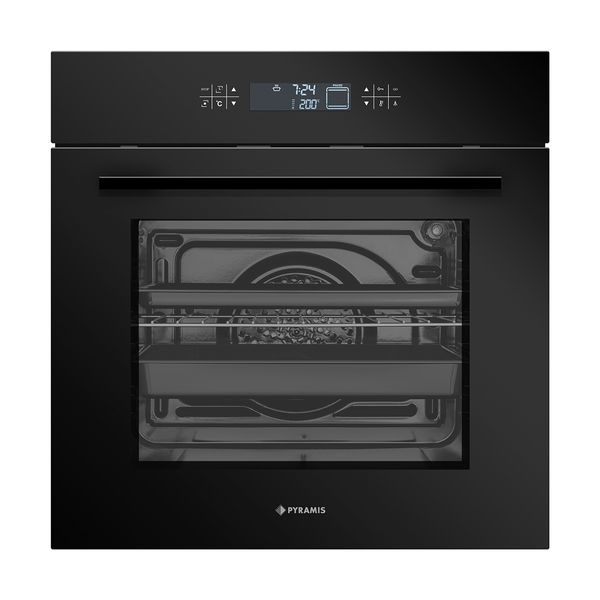 Pyramis 731075 TC Black Φούρνος Εντοιχιζόμενος