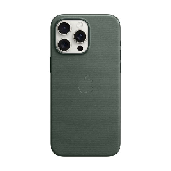 Apple iPhone 15 Pro Max FineWoven Case with MagSafe EverGreen Θήκη Κινητού