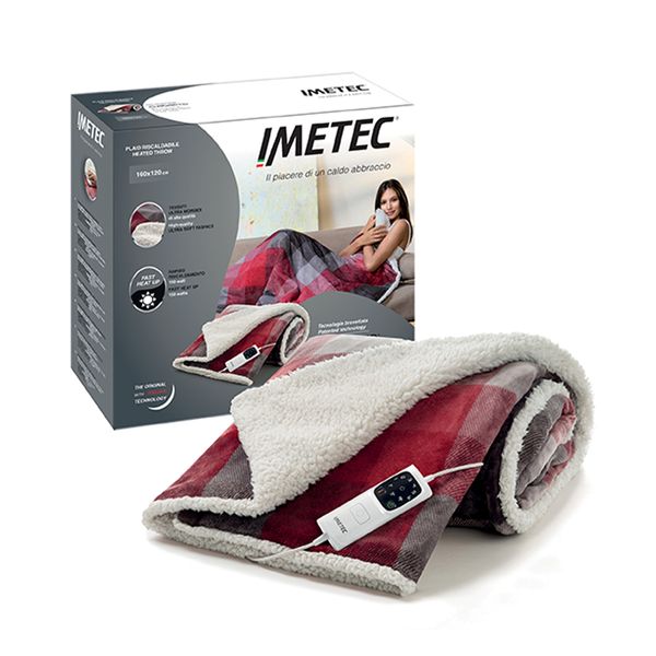 Imetec Imetec Adapto Velvet Tartan Ηλεκτρική Κουβέρτα