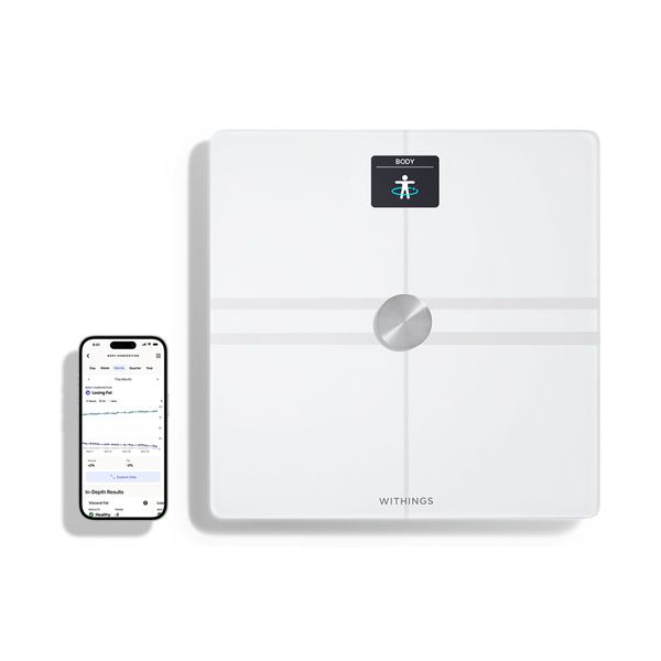 Withings Withings Body Comp White Έξυπνη Ζυγαριά-Λιπομετρητής