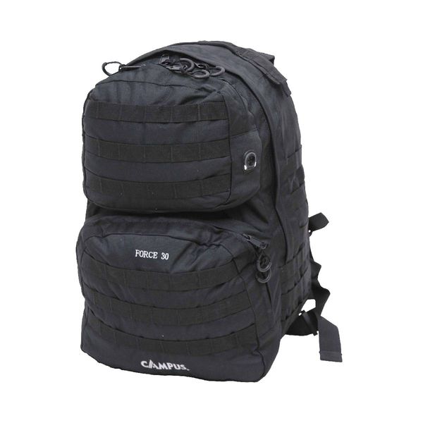 Campus Force 30L Μαύρο Σακίδιο