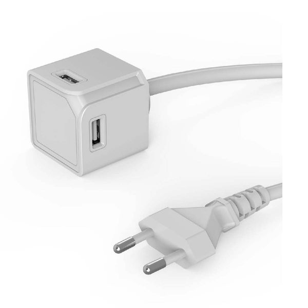 Powercube Powercube Extended 4 Θέσεων USB-A Λευκό Πολύπριζο